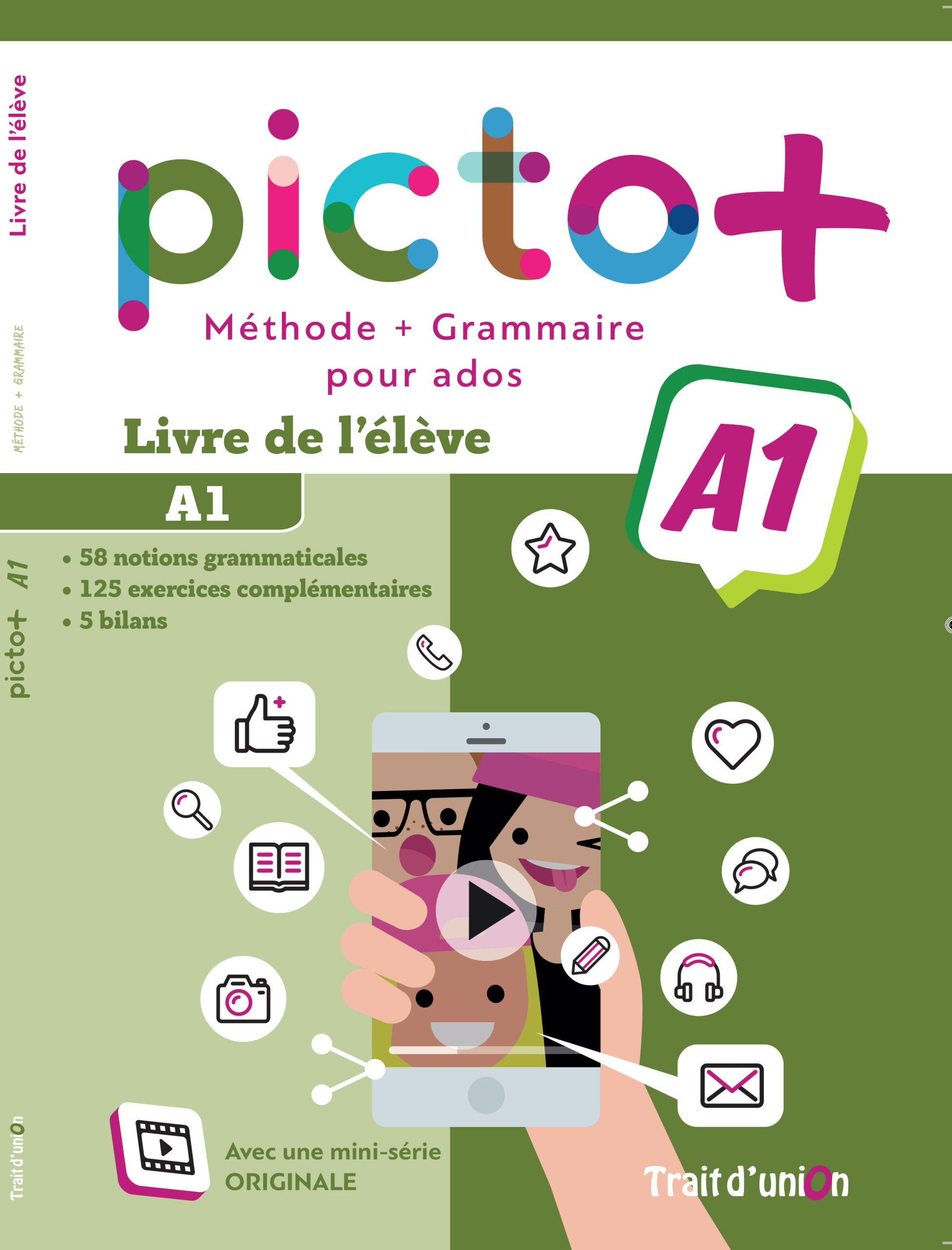 PICTO A1+ METHODE & GRAMMAIRE ELEVE